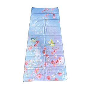 LIHE Microfiber Beach Towels Customized Printed Flower Pattern Quick-Dry Super Absorbent Modern Adult Holiday Travel