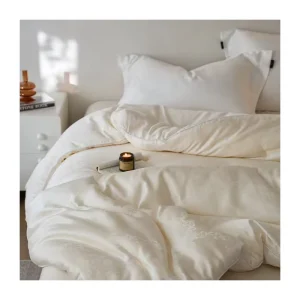 LIIESEN Class Standard Four Seasons Lyocell Jacquard Fabric Classic Comforter Set Polyester Filling Luxury Natural Skin Friendly