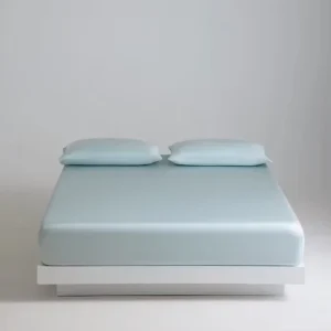 LIIESEN Hotel Use Class a 60S Lyocell Fitted Sheet Queen Size 360 Degree Wrapping Skin-Friendly Eco-Friendly Modern Design