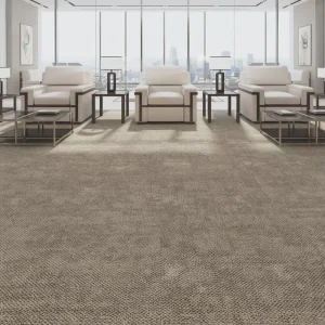 LKHY Waterproof Project Carpet Tile Office Stain Resistance PE Tile Carpets