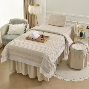 Lace Bed Skirt Cover Custom Size
