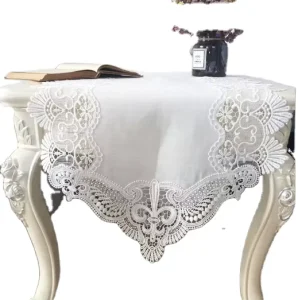 Lace Embroidery Table Runner for Dining Room