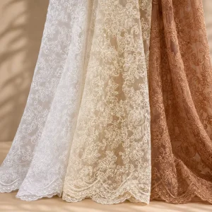 Lace Fabric Clothing Accessories Textile for Wedding Costumes Home Textiles and Handmade DIY Crafts