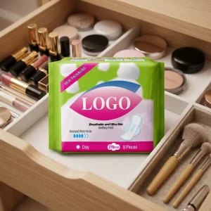 Lady Care Maternity Super Absorbent Cotton Winged Sanitary Napkins for Sensitive Skin Women 270mm Length pads