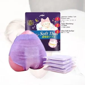 Lady Kitty Female Products Sanitary Pads Menstrual Underwear Disposable Period Panties Diapers for Women