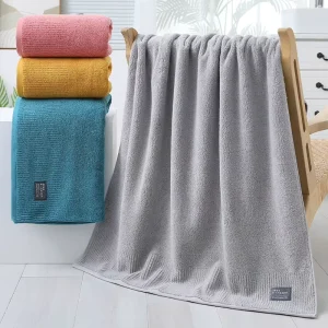 Large 100% Cotton Bath Towels Super Large Soft High Absorption and Quick Drying Hotel Big Bath Towel Luxury Bath Sheet for Home