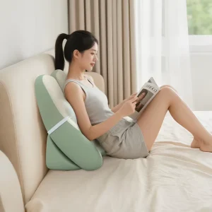 Large Backrest Cushion Back Support Pillow Bed Wedge Pillow Reading Pillow