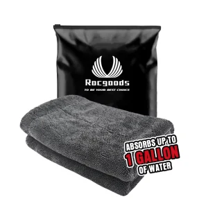Large Cleaning Dust Custom Wash Car Towel Individual Packaging Car Washing Double Side Double Car Towel Logo