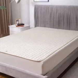 Large Comfortable Woven Silver Fiber Earthing Mattress Pad Grounded Sleep Therapy Throw Eco Friendly 500TC All Season Bedding