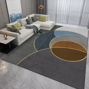Large Cushioned Diamond Velvet Carpet Runner Green Grass Pattern Premium Quality Non-Slip Carpeting