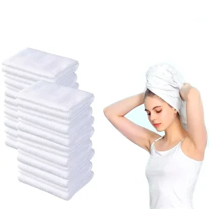 Large Disposable Salon Towels Spa and Salon Quality Softness for Guests Disposable Hair Drying Towel