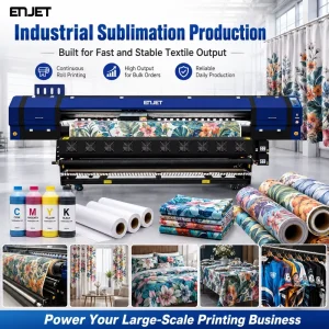 Large Format Industrial Printing Machine Industrial Speed Sublimation Ink Digital Textile Printing Machine