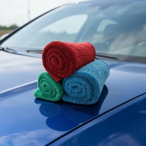Large Microfiber Car Wash Cleaning Quick Dry Absorbent 1200GSM 90×60 Turkey Twist Loop Drying Towel for Auto Use