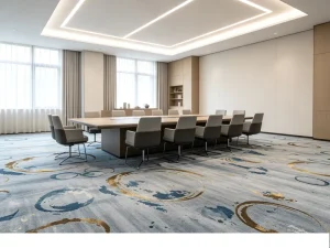 Large Office Refit Polyester Wall to Wall Carpet Fire Resistant OEM Custom Free Sample Global Stockist Trader Supply