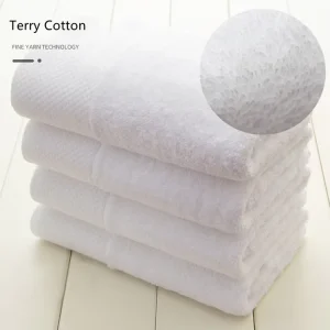 Large Premium Woven Cotton Soap Light Weight Super Absorbent Eco-Friendly Hotel Spa Custom Embroidery Logo for Salon Use