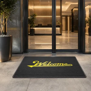 Large Rubber Entrance Door Mat Heavy Duty Non Slip Commercial Floor Mat for Hotel Office Store