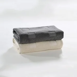 Large Size Bath Mat Ultra Thick Machine Washable Fast Water Absorption for Luxury Villa Bathroom