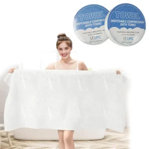 Large Size Compressed Bath Towel Disposable Bath Towels