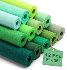 Large Size Customizable Cuttable Craft Felt Sheets Multi Color Sewing Patchwork Fabric Nonwoven Felt
