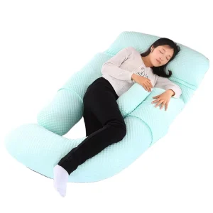 Large Size G Shape Body Pillow for Pregnant Women Comfortable Full Body Healthy Sleep Support Maternity Pillow