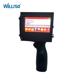 Large Size Handheld Inkjet Printer for Box Carton Packaging 5cm Logo Number Coding Machine 50mm