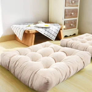 Large Square Outdoor Chair Pad Floor Cushion Big Corduroy Home Tatami Lumbar Pillows & Seat Cushions