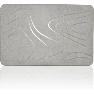 Large Stone Bath Mat Diatomaceous Bathroom Non Slip Quality Floor Door Mat Absorbent for Home