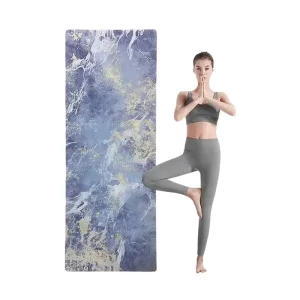 Large Thick Rubber Bottom Colorful Professional Fitness Anti slip Sweat Eco friendly Absorb Exercise Customized Long Yoga Mat