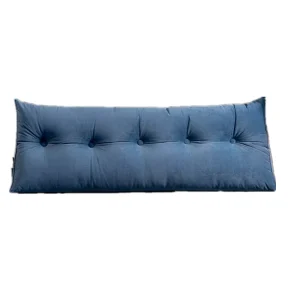 Large Triangular Sofa Bed Back Cushion with Removable Cover Geometric Pattern Support Backrest Pillows for Reading