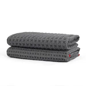 Large Waffle Car Wash Towel Super Absorbent Auto Detailing Towel Scratch Free Vehicle Cleaning Cloth for Car Care & Maintenance