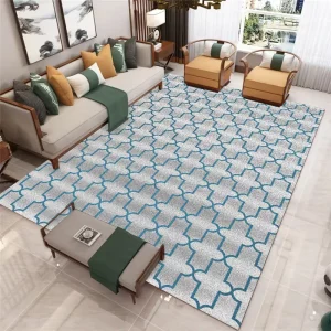 Large Water Absorbent Floor Mat for Living Room Sofa Coffee Table Bedroom Bedside Home Decor