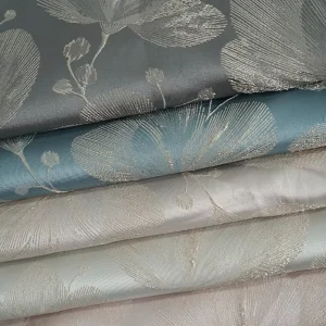 Latest Design Anti Pill Breathable Clothing Skirt Fabric Custom Jacquard Woven 100% Polyester Sofa Garment Fabric Girls Bedding