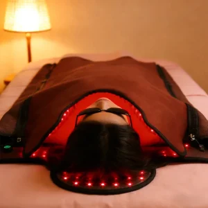 Led Red and Near Infrared Light Therapy Blanket Pod 660nm 850nm Red Light Therapy Full Body Mat Bed