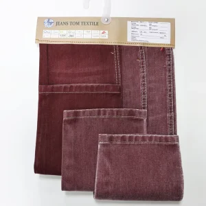 Left Twill Pants Fabric Selvedge High Quality 11 oz 100% Cotton Fabric Garment Jeans Denim Fabric