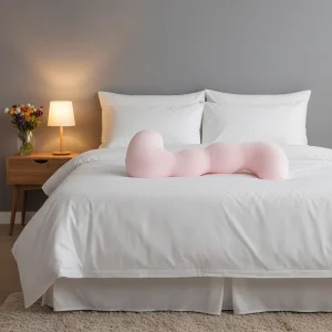 Leg Hugging Pregnant Pillow Body Pillow Sleeping on Their Side Pregnancy Pillow Long Strip Body Sleeping Napping Positioner
