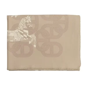 Light Brown Blanket Custom Printed Blanket