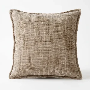 Light Luxury Decorative Stylish Pillows Thick Chenille Pillow Cover Modern Design Sofa Decorative Knitted Cushion Cover