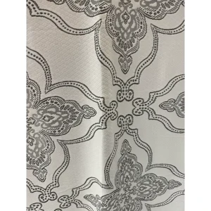 Light Weight Knitted Jacquard Mattress Fabric New Floral Design Mattress Knitting Ticking Fabric