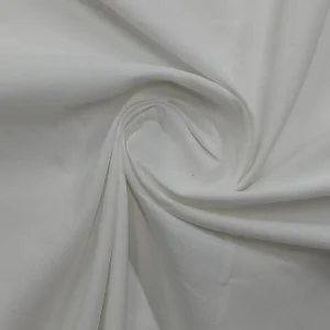 Lightweight 100% Polyester 75D 230T Woven Stretch Breathable 70GSM Unbleached Lining Pongee Fabric Make To Order