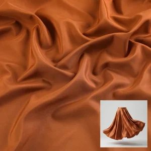 Lightweight 100% Polyester Eco Friendly Pongee Fabric 65gsm Breathable Woven Interlining Apparel Fabrics for Girls’ Dancewear
