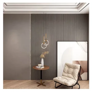 Lightweight Eco friendly WPC Partition Wall Panel Water Fire Proof Sound Heat Insulated Features for Home Bedroom Interior Decor
