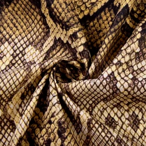 Lightweight Matte 50D Animal Print Taffeta Fabric 100% Polyester 58gsm for Girls’ Jacket UV Protective Clothing Small Batch