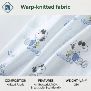 Lightweight Mattress Warp Knit Mattress Fabric Roll Various Patterns OEM Warp Knitted Ticking for Mattress