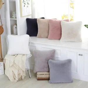 Lightweight Plush Travel Pillow Customizable Water Resistant Fleece Cushion for Camping Hiking Picnic