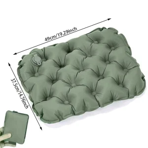 Lightweight Portable Inflatable Seat Cushion Waterproof Outdoor Picnic Mat Air Cushion Pillows for Comfortable Seating