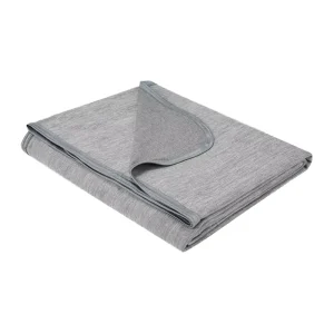 Lightweight Summer Cooling Blanket for Hot Sleepers Q Max>0.4 Cool Fiber Solid Knitted for Comfortable Bed Couch Sofa Use