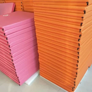 Lightweight Three-fold Yoga Mat for Home Exercise and Pilates Non-slip 5cm Thickness Unisex