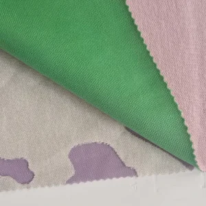 Linen Gray Two Tone SportswearJersey Polyester Sports Knitted Fabric air Layer for Sweats Set Jacket Sweatshirt Home Textiles