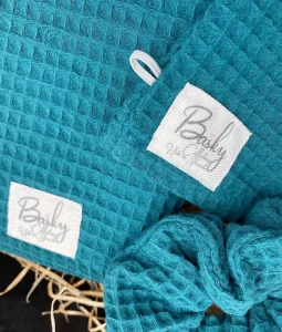 Linen Hair Towel Turban Waffle Organic Cotton Turban Woman Turban Bathroom Accessories Gift for Christmas