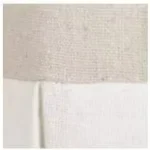 Linen Sheer Curtains Ivory Embroidered Linen Curtains for Living Room Bedroom Custom Pinch Pleat Embroidered Curtain Fabric